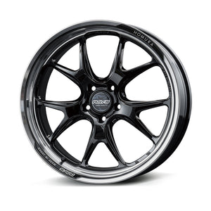 RAYS HOMURA 2X5RA 20X8.5J +45 5X114.3 GLOSSY BLACK RIM DMC (GRACE SILVER RIM DMC (QAJ)) 27360854595BAJ