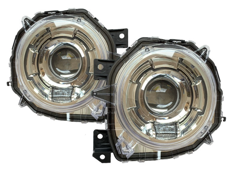 CRYSTAL EYE GENUINE LED HEADLIGHTS (LEFT AND RIGHT SET) FOR SUZUKI JIMNY JB64W SIERRA JB74W D088CRVGHN