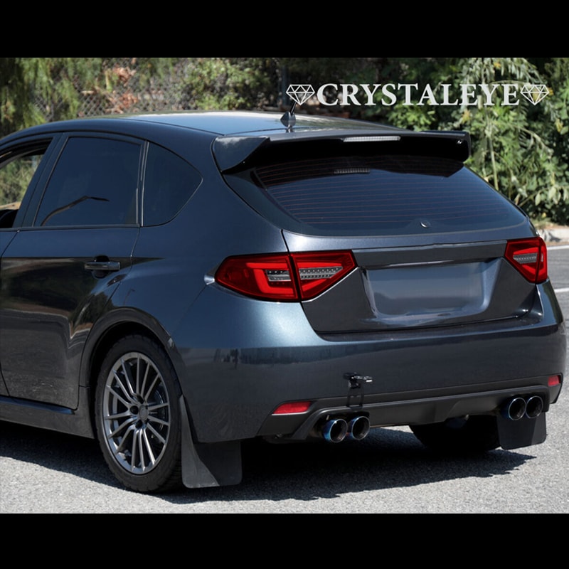 CRYSTAL EYE FIBER LED TAIL V2 WRX STI DARK RED TYPE FOR SUBARU IMPREZA GH GRB 5-DOOR J314DR