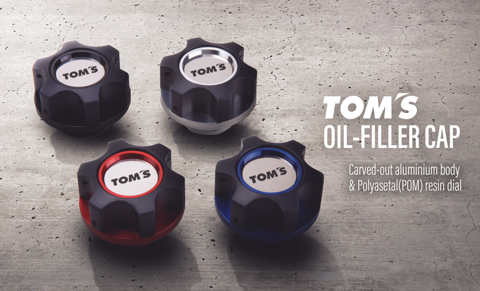 TOMS OIL FILLER CAP SILVER FOR  12180-TS014