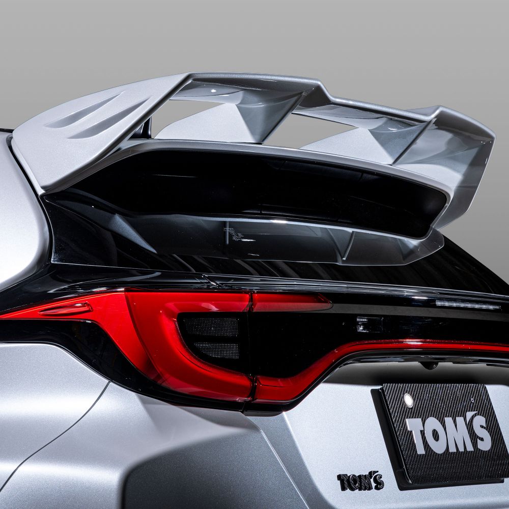 TOMS REAR ROOF WING WHITE 089 FOR TOYOTA GR YARIS GXPA16 KOUKI 76871-TPA18-W