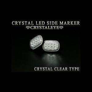 CRYSTAL EYE CRYSTAL LED SIDE MARKER, CLEAR TYPE FOR TOYOTA ESTIMA CR30 CR40 ESTIMA HR10 HYBRID D019CL