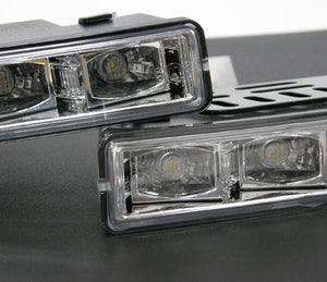 CRYSTAL EYE LED DAY LAMP, DAYLIGHT, HIGH BRIGHTNESS, HIGH POWER LED X 5, INDOOR SWITCH KIT INCLUDED, CHROME FOR  S098CR