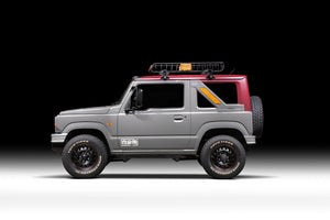 DAMD SLASH GARNISH PAINTED JUNGLE GREEN (ZZC) FOR SUZUKI JIMNY JB64<br>SUZUKI SIERRA JB74 DAMD-00172