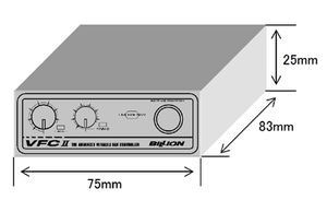 BILLION VARIABLE FAN CONTROLLER VFC-II BLACK MODEL BVTW-03