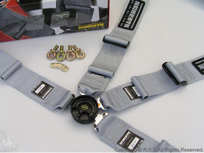 RACING FACTORY YAMAMOTO SCHROTH PROFESSIONAL HARNESS SILVER FOR HONDA S2000 AP1 AP2 RACING-FACTORY-YAMAMOTO-00204