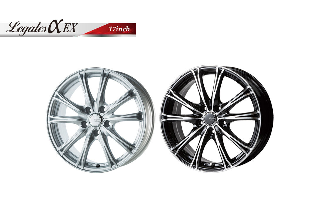 5ZIGEN LEGALESΑEX 14X4.5 +43 4-100 BLACK POLISH LX4454340BP