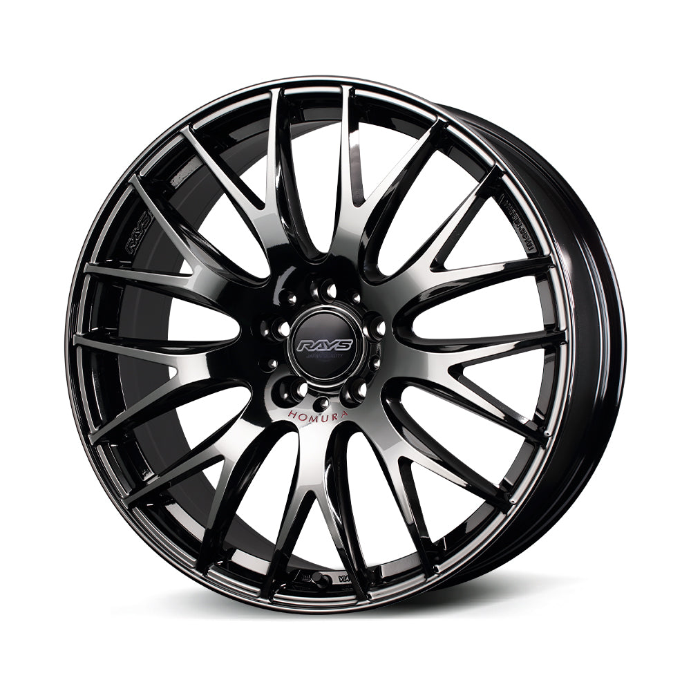 RAYS HOMURA 2X9PLUS JET BLACK EDITION IV 19X7.5J +49 5X114.3 BLACK CHROME COATING/RAP(Y8J) FOR  27329754995Y8J