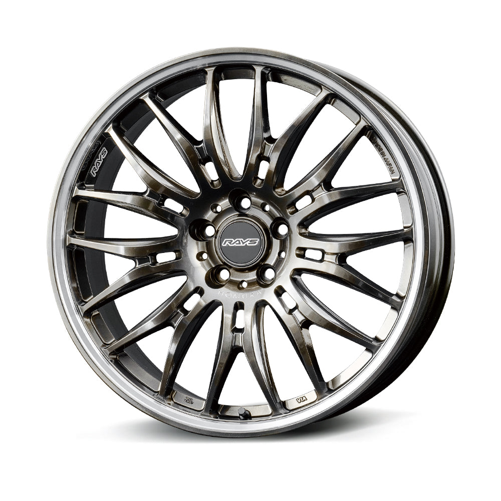 RAYS HOMURA 2X9BD 20X8.5J +38 5X114.3 GLOSSY BLACK RIM DC(BAK) 27340853895BAK