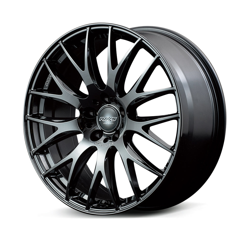 RAYS HOMURA 2X9PLUS JET BLACK EDITION III 18X8J +39 5X114.3 BLACK CHROME COATING (YNK) 27328803995YNK
