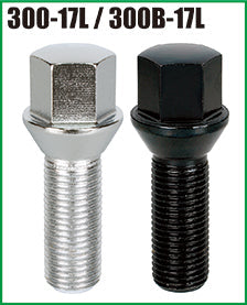 KYO-EI LUG BOLT FOR IMPORT CAR M14xP1.5 (BLACK) 300B-17L