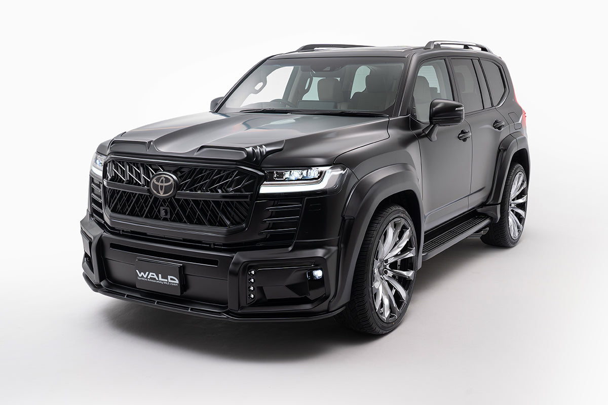 WALD SPORTS LINE BLACK BISON EDITION CARBON PILLAR PANELS FOR TOYOTA LAND CRUISER 300 ZX VJA300W FJA300W WALD-00044