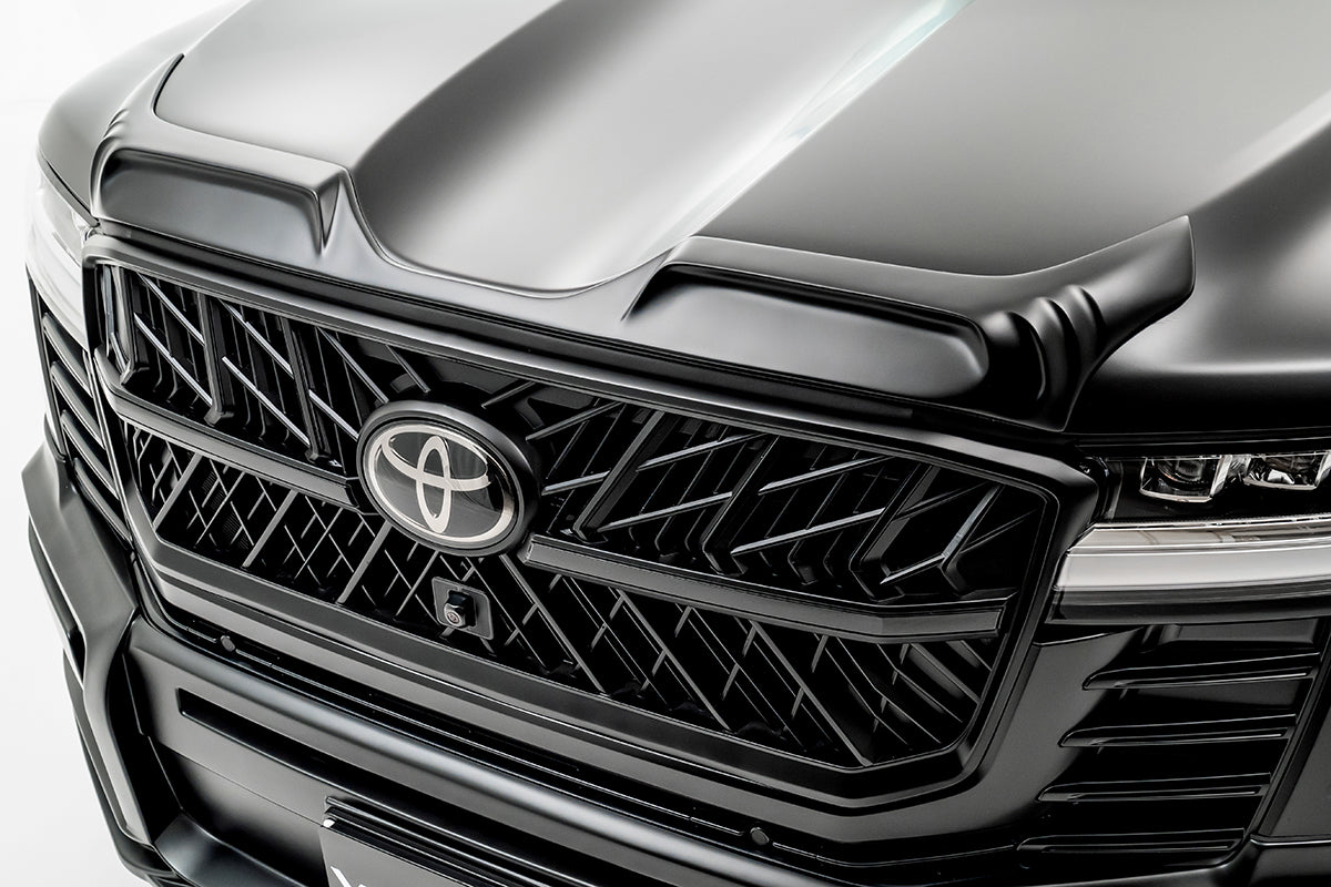 WALD SPORTS LINE BLACK BISON EDITION BUG GUARD FOR TOYOTA LAND CRUISER 300 ZX VJA300W FJA300W WALD-00042