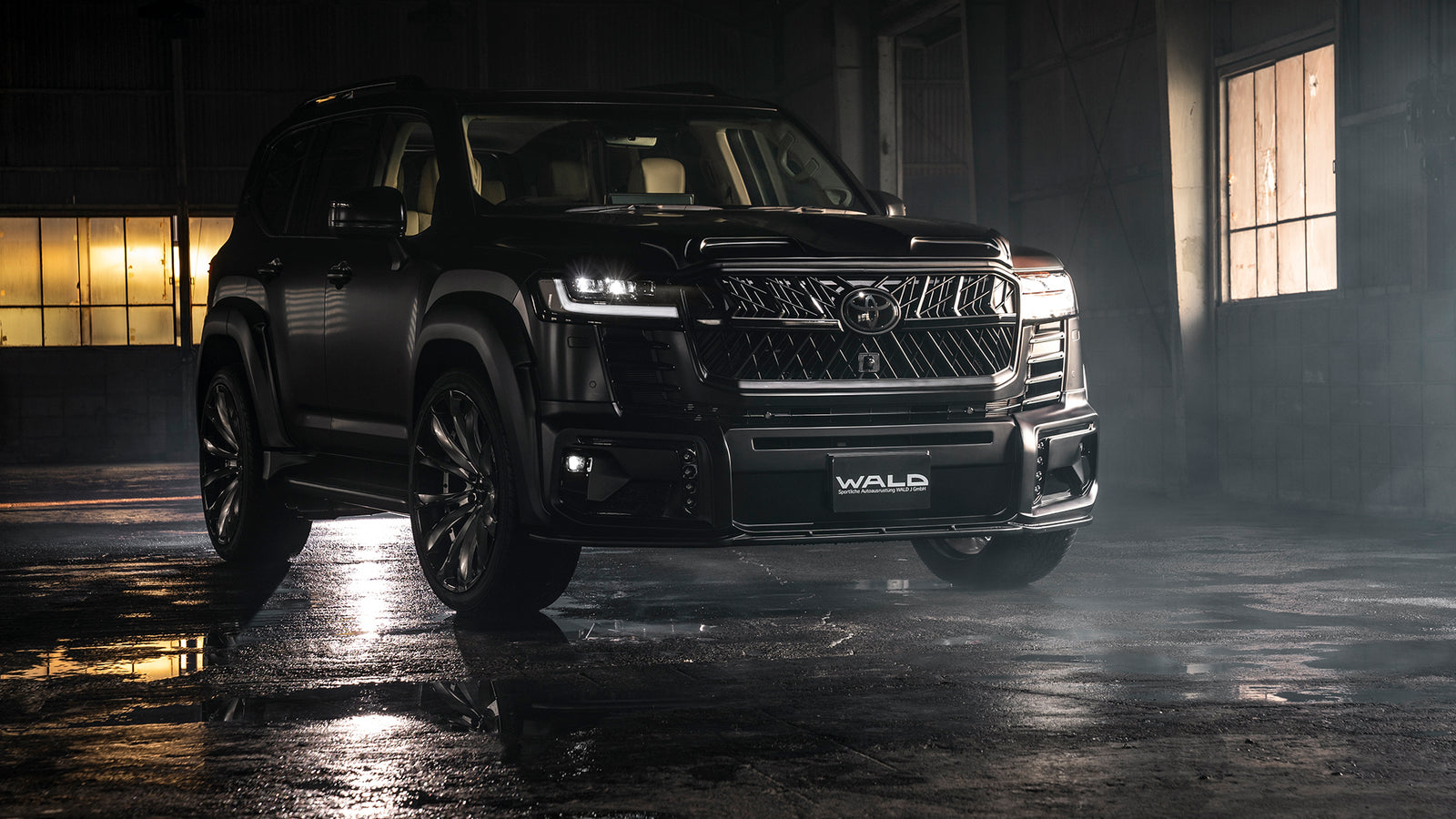 WALD SPORTS LINE BLACK BISON EDITION BUMPER GRILLE FOR TOYOTA LAND CRUISER 300 ZX VJA300W FJA300W WALD-00041