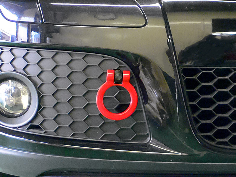 OKUYAMA TOWING HOOK FRONT YELLOW For VOLKSWAGEN GOLF V GTI 1KAXX 301-033-1