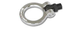 OKUYAMA TOWING HOOK Fr SILVER For SMART FORTS COUPE 451333 301-086-2