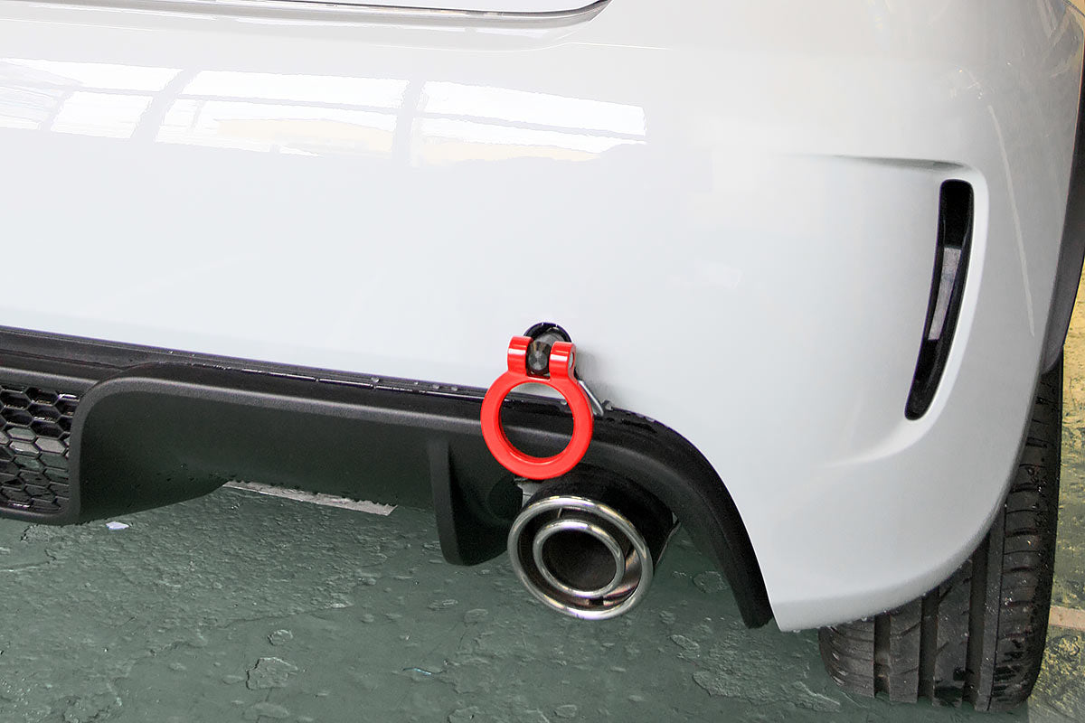 OKUYAMA TOWING HOOK REAR RED For FIAT ABARTH 500 31212 31214 312141 301-051-0