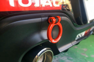 OKUYAMA FLIP-UP TOWING HOOK FRONT OR REAR SILVER FOR TOYOTA 86 ZN8  301-112-2