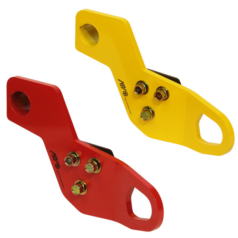 APIO FRONT RIGHT TOW HOOK 9MM YELLOW FOR SUZUKI JIMNY JB64 JB74 3070-41R