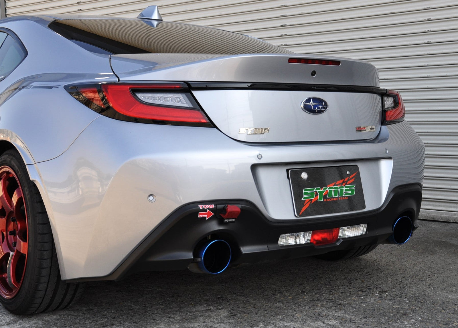 SYMS EX CHAMBER MUFFLER SET FOR TOYOTA GR86 ZN8 SUBARU BRZ ZD8 Y0800ZD011