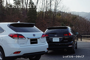 CRYSTAL EYE LEXUS STYLE FIBER LED TAIL LAMP V3 FLOWING TURN SIGNAL BLACK (BK) FOR TOYOTA HARRIER 30  S205-BK