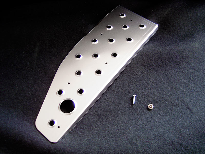 OKUYAMA DRIVER FOOTREST CARPET For LANCER EVOLUTION X CZ4A 313-329-0