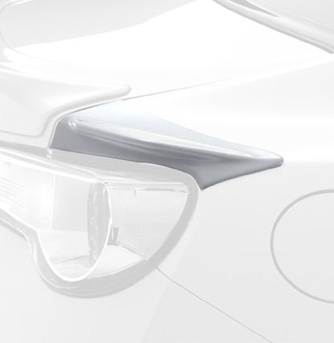 TRD Rear Side Spoiler Satin White Pearl (37J) For 86 (ZN6)