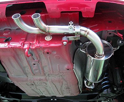 SEEKER SES CENTER 2 OUT MUFFLER KIT STAINLESS FOR HONDA CR-Z  11600-ZF1-201