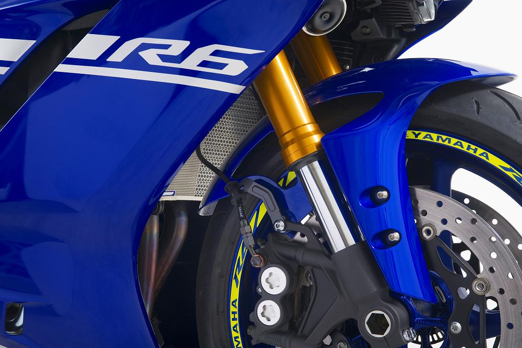 PLOT SWAGE-LINE PRO FRONT BRAKE HOSE KIT TRI-PIECE STAINLESS STEEL FITTINGS CLEAR HOSE FOR YAMAHA YZF-R6 STP362FT
