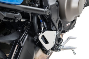 PLOT SWAGE-LINE PRO REAR BRAKE HOSE KIT BLACK STAINLESS STEEL FITTINGS BLACK SMOKE HOSE FOR YAMAHA XSR900 BTPB376R