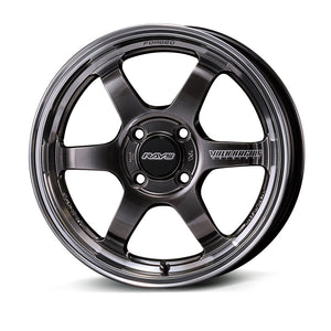 RAYS VOLK RACING TE37KCR PROGRESSIVE MODEL 15X5.5J +45 4X100 BLACK RIM FDMC(KF) 06695554592KF