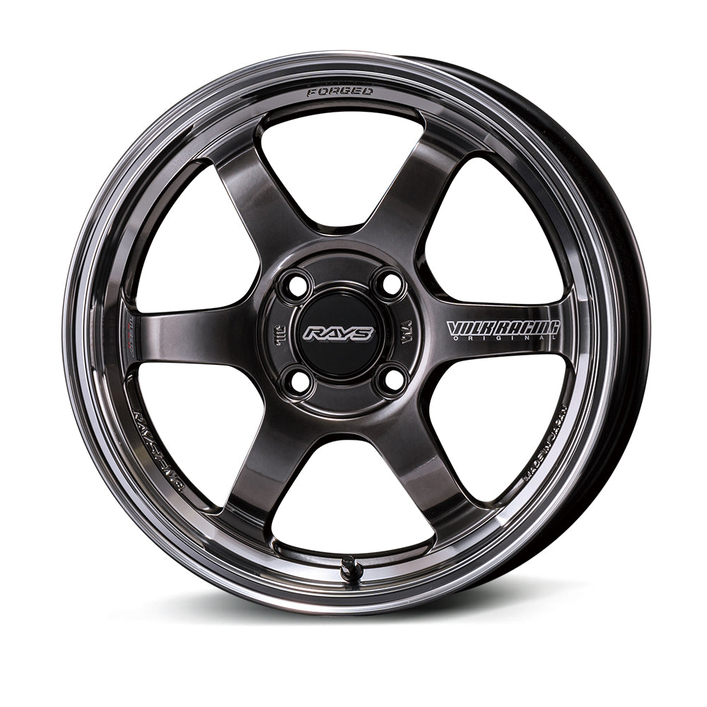 RAYS VOLK RACING TE37KCR PROGRESSIVE MODEL 16X5.5J +45 4X100 SHINING BLACK METAL RIM FDMC(HF) 06696554592HF