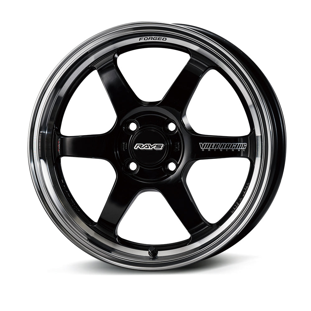 RAYS VOLK RACING TE37KCR PROGRESSIVE MODEL 16X6J +42 4X100 SHINING BLACK METAL RIM FDMC(HF) 06696604292H