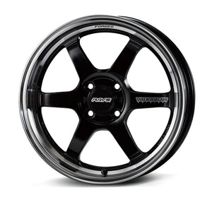 RAYS VOLK RACING TE37KCR PROGRESSIVE MODEL 16X5.5J +45 4X100 BLACK RIM FDMC(KF) 06696554592KF
