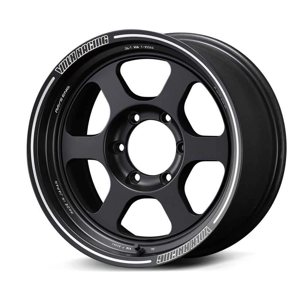RAYS VOLK RACING TE37XT 16X8J +0 6X139.7 BLAST BLACK (BC) 06296800016BC