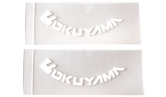 OKUYAMA OKUYAMA LOGO STICKER FOR FLIP-UP RING, ETC. 2 DISCS 380-061-0