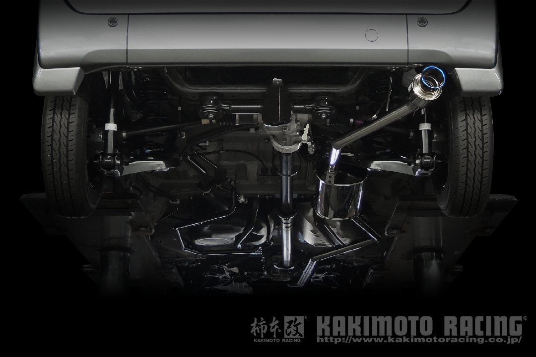 KAKIMOTO RACING GTBOX 06&S EXHAUST FOR HONDA N-VAN JJ2 0.66 TURBO S07B H443128