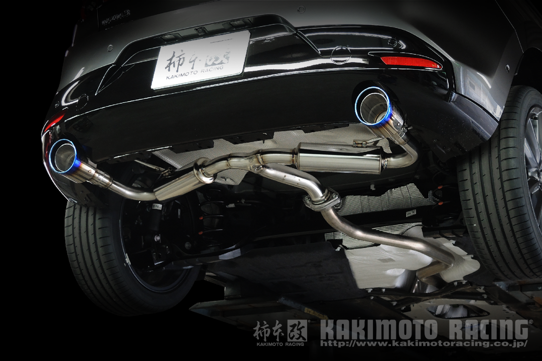 KAKIMOTO RACING CLASS KR TI TAIL EXHAUST FOR MAZDA3 BP8P CX-30 DM8P DM8P 1.8 Diesel Turbo [S8-DPTS], 1.8 Diesel Turbo [S8-DPTS], 1.8 Diesel Turbo [S8-DPTS], 1.8 Diesel Turbo [S8-DPTS], Z71340C