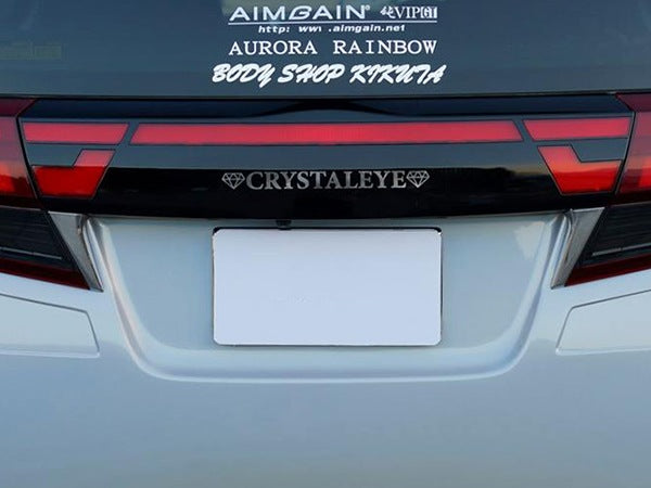 CRYSTAL EYE CRYSTALEYE LOGO STICKER CHROME TYPE SMALL (S) WIDTH 300MM FOR  H053SU