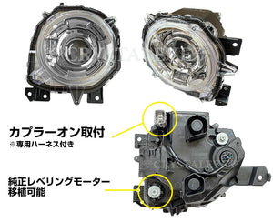 CRYSTAL EYE GENUINE LED HEADLIGHTS (LEFT AND RIGHT SET) FOR SUZUKI JIMNY JB64W SIERRA JB74W D088CRVGHN