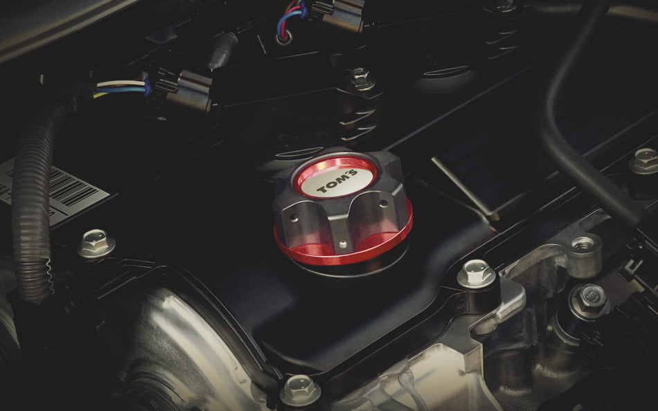 TOMS OIL FILLER CAP SILVER FOR  12180-TS014