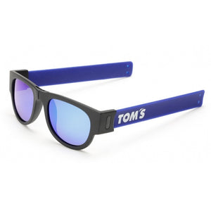 TOMS FOLDING PATCHIN BAND SUNGLASSES KEEPER BLUE 08773-TSG03