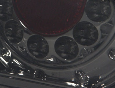 CRYSTAL EYE FUGA GT-R TYPE VULCAN LED TAIL LAMP (SMOKED) FOR TOYOTA ALPHARD 10 ZENKI J020SM