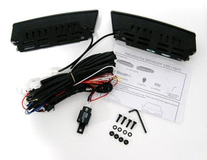 CRYSTAL EYE LED DAY LAMP, DAYLIGHT, HIGH BRIGHTNESS, HIGH POWER LED X 5, INDOOR SWITCH KIT INCLUDED, CHROME FOR  S098CR