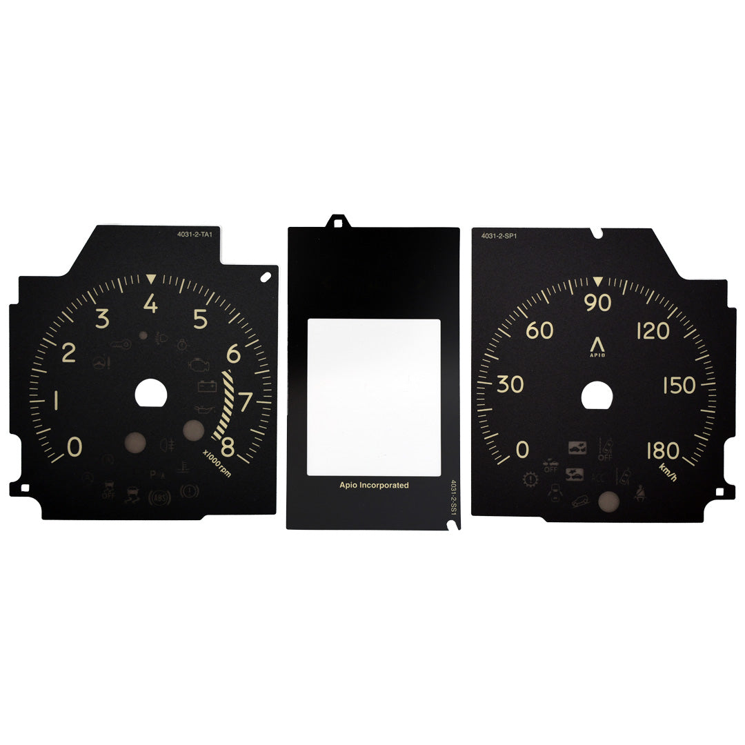 APIO FLIGHT INSTRUMENT PANEL FOR JIMNY SIERRA JB74-2 VEHICLES WITH SUZUKI SAFETY SUPPORT JB74-3 JB74-4 ALL MODELS JC74-1 4031-2