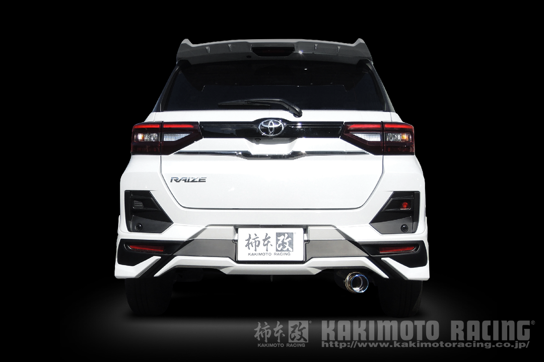 KAKIMOTO RACING GTBOX 06&S EXHAUST FOR TOYOTA RAIZE A210A ROCKY A210S T443171