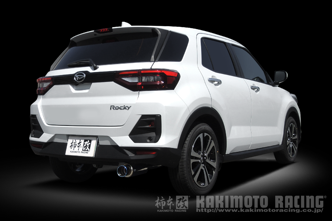 KAKIMOTO RACING GTBOX 06&S EXHAUST FOR TOYOTA RAIZE A210A ROCKY A210S T443172
