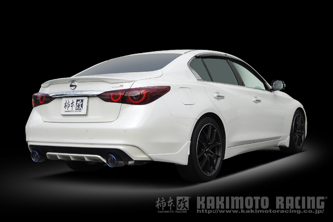 KAKIMOTO RACING CLASS KR WITH CENTER PIPE EXHAUST FOR NISSAN SKYLINE 400R RV37 GT RV37 VR30DDTT N713118