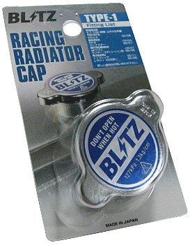 BLITZ RACING RADIATOR CAP TYPE 1  For TOYOTA STARLET EP71 EP76V 2E-ELU 2E-TELU 2E-LU 18560