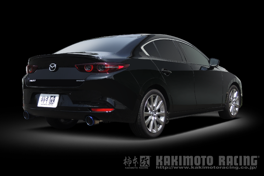 KAKIMOTO RACING CLASS KR TI TAIL EXHAUST FOR MAZDA3 SEDAN BPFP 2.0 NA [PE-VPS], Z71342C